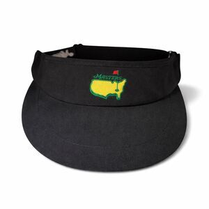 Masters Tournament Golf Visor Hat American Needle Vintage Adjustable Black
